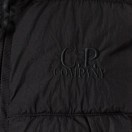 ◆당일◆25FW 로고 자수 패딩 조끼 블랙 19CMVE149A 005904G 999