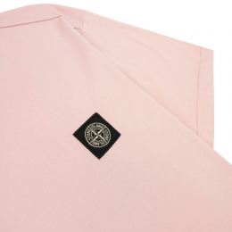 ◆키즈◆키즈 로고 패치 티셔츠 로즈핑크 K1S16 2100002 S0047 V0082