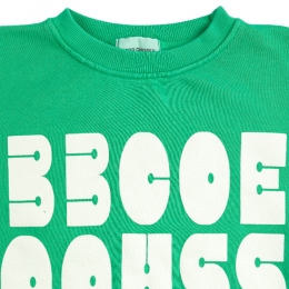 키즈 로고 프린트 모던 맨투맨 그린 B126AC142 311