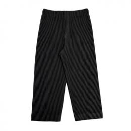 ◆당일◆25FW 옴므플리세 먼슬리 컬러 어거스트 플리츠 팬츠 블랙 HP58 JF084 15