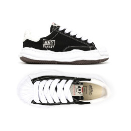 26SS 블레이키 BLAKEY 캔버스 로우탑 스니커즈 블랙 A08FW735 BLACK