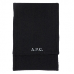 ◆당일◆25FW 윌리엄 WILLIAM 로고 울 스카프 블랙 WVBDK M15206 LZZ