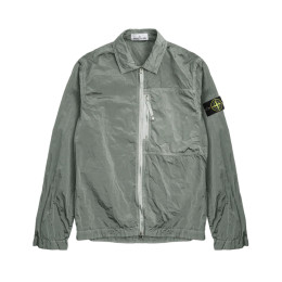 ◆당일◆26SS 와펜 패치 나일론 메탈 에코닐 오버 셔츠자켓 펄그레이 L1S15 1200038 S0019 V0061