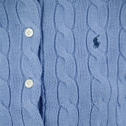 ◆당일◆26SS 포니 자수 클래식 가디건 블루 211971868 009