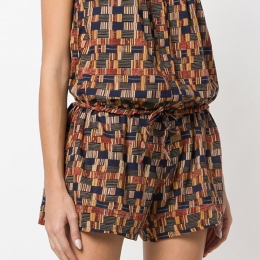 ◆11주년◆ETOILE 패턴 점프수트 CB0085 18P030E 10OE