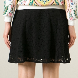 ◆11주년◆플라워 자수 레이스 스커트 블랙 1841MDD26 154158 99