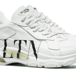 ◆11주년◆여성 VLTN 바운스 스니커즈 화이트 SW0S0M53 RKW A01