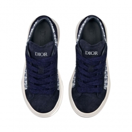 ◆키즈◆24FW 여성 오블리크 스니커즈 블루 4WBS25SHOA 538