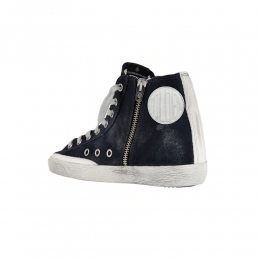 ◆당일◆25FW 여성 프란시 화이트 스타 하이탑 네이비 GWF00113 F000322 50517