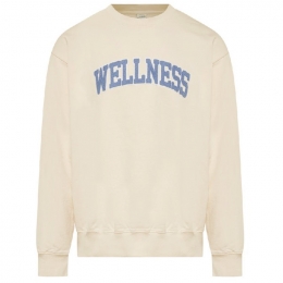 ◆당일◆22FW 웰니스 로고 기모 맨투맨 크림 CR623CR