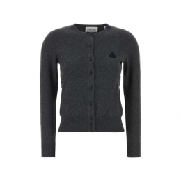 ◆당일◆25FW 모나 MONA 스몰 로고 가디건 앤트러사이트 그레이 CA0115FA C1L17E 02AN