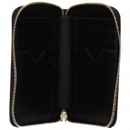 ◆당일◆25SS FF 다이아몬드 집 어라운드 반지갑 블랙 8M0508 ALV4 F0KUR