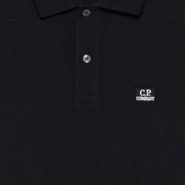 ◆당일◆25FW 로고 패치 폴로 티셔츠 블랙 RCCMPL721A 005263W 999