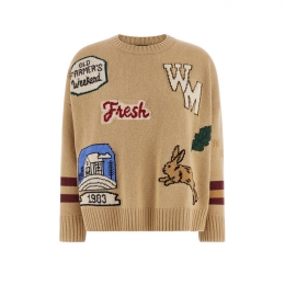 ◆당일◆25FW 파비디 PAVIDI 울 니트 베이지 2525366262 001