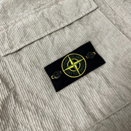 ◆당일◆25FW 와펜 패치 코듀로이 팬츠 라이트그레이 K2S15 3100025 S0229 V0061