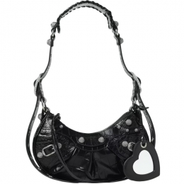 ◆당일◆25FW 르 카골 크러커다일 XS 숄더백 블랙 671309 23EJY 1000