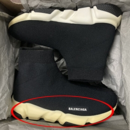 ◆스크래치◆키즈 스피드러너 스니커즈 블랙 597425 W2DB2 1015