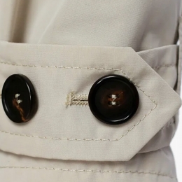 ◆14주년◆심퍼 CIMPER 벨티드 트렌치코트 아이보리 90210317 001