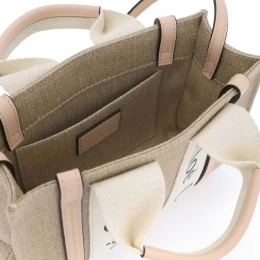 ◆당일◆25FW 우디 미니 토트백 시멘트핑크 CHC22AP237I26 6J5