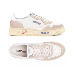 26SS 메달리스트 로우탑 스니커즈 화이트/화이트탭 AULM DW01