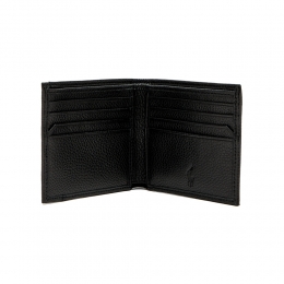 26SS 포니 은장 로고 반지갑 블랙 405963224 001