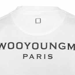 ◆당일◆25SS 시그니처 백로고 티셔츠 화이트 W251TS07 701W