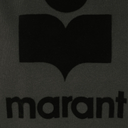 ◆당일◆26SS 밀리니 MILLYNY 벨벳 로고 맨투맨 페이드블랙 SW0160FA A1M07E 02FK