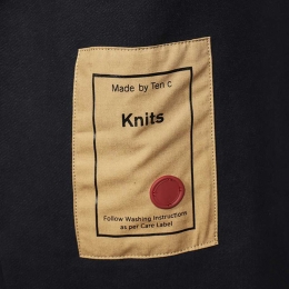 ◆당일◆백 로고 라벨 기모 맨투맨 네이비 22CTCUF03149 A06455 888