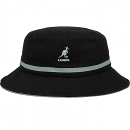 ◆당일◆23SS 스트라이프 라힌치 버킷햇 블랙 K4012SP BK001