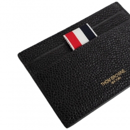 ◆당일◆26SS 페일그레인 삼선 라이닝 카드지갑 블랙 MAW020L 00198 001