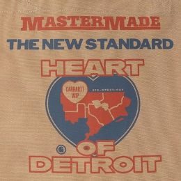 ◆당일◆25FW 캔버스 그래픽 토트백 브라운 I033975 34GXX