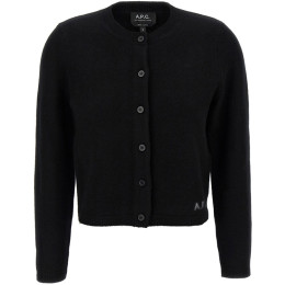 ◆당일◆25FW 밀라 MILA 로고 가디건 블랙 WVBDK F22301 LZZ