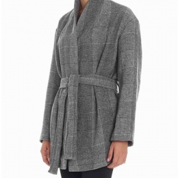 ◆11주년◆브로드웨이 벨트 미니 코트 그레이 AJ104 WP01BROADWAY GRY01