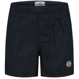 ◆키즈◆25SS 키즈 로고 패치 스윔 숏팬츠 블랙 K1S16 B100001 S0043 V0029