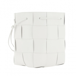 ◆당일◆25SS 카세트 인트레치아토 스몰 숄더백 화이트 680218 VCQC4 9009