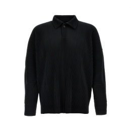 ◆당일◆25FW 옴므플리세 먼슬리 컬러 어거스트 플리츠 폴로 롱슬리브 HP58 JM082 15