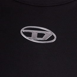 ◆당일◆26SS T-NORM-IOD 메탈릭 로고 티셔츠 블랙 A20297 0JMBB 900