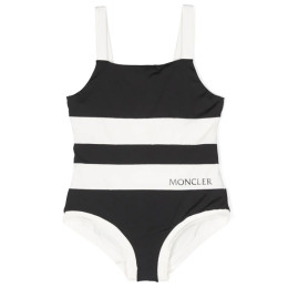 ◆키즈◆24SS 키즈 로고 스트라이프 스윔슈트 블랙 2C000 15 89A04 P90