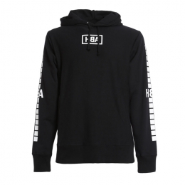 ◆14주년◆사각로고 후드티 블랙 HMBB001F15002013 1001