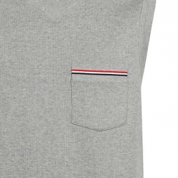 ◆당일◆23FW RWB 삼선 포켓 브이넥 베스트 라이트그레이 MJV004A J0029 055