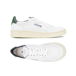 26SS 메달리스트 로우탑 스니커즈 화이트/그린탭 AULM LN21