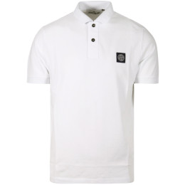 ◆당일◆24SS 로고 패치 슬림핏 폴로 티셔츠 화이트 80152SC17 A0001