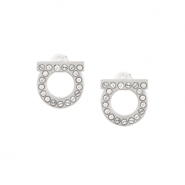 ◆당일◆26SS 간치니 스터드 크리스탈 스몰 이어링 실버 76-0123 0696577