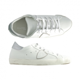 ◆14주년◆여성 클래식 베우 로우탑 스니커즈 화이트/실버 CLLU VE50