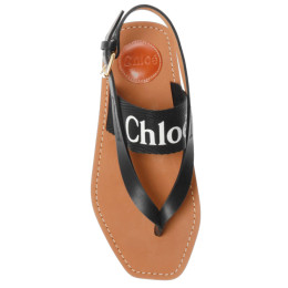 ◆당일◆25SS 우디 로고 스트랩 샌들 블랙 CHC20U32708 001