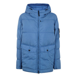◆당일◆25FW 가먼트다이 크링클랩스 후드 패딩자켓 스틸블루 K2S15 4100011 S0A23 V002B