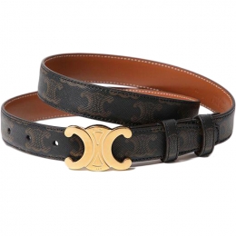 ◆당일◆25FW 트리오페 미디움 25MM 벨트 탄 45AK92ACO 04LU