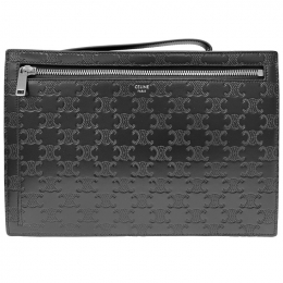 ◆당일◆25FW 트리오페 스트랩 파우치 클러치백 블랙 10N823 FQD 38SI