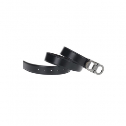 ◆당일◆25FW 은장 더블 간치니 양면 벨트 블랙/브라운 67-9535 0644557