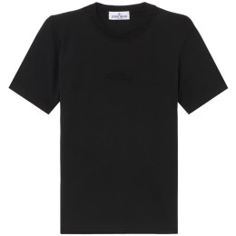 ◆키즈◆25SS 여성 로고 자수 티셔츠 블랙 K1S16 2100007 S0050 V0029